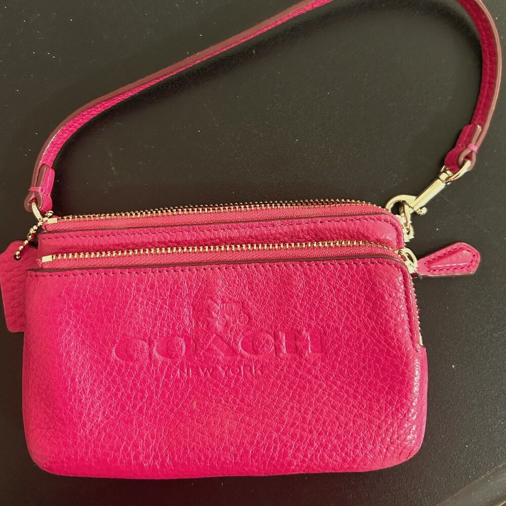 Coach Mini pink Purse